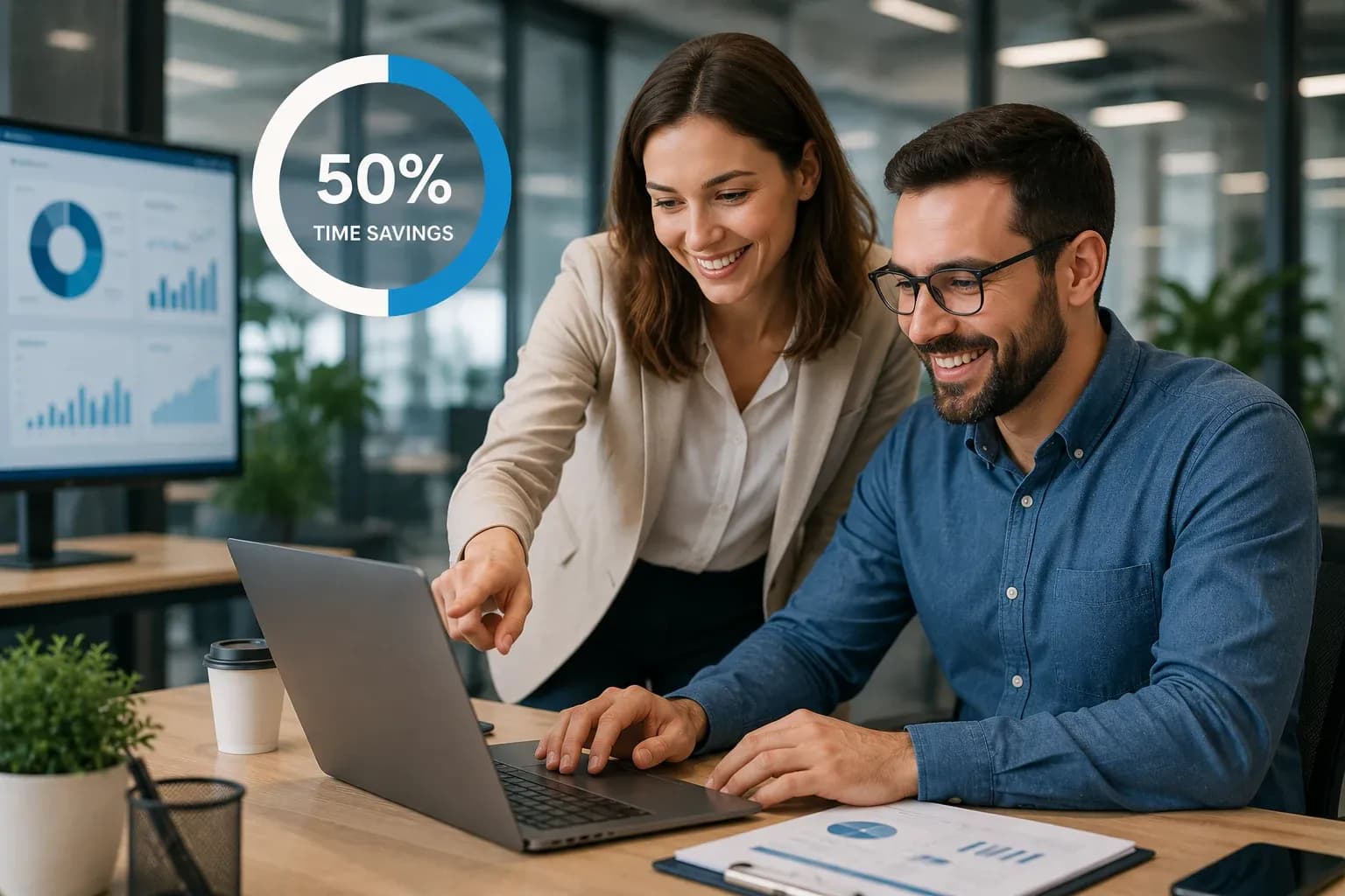 50% Time Savings in HR Operations with HRMS
